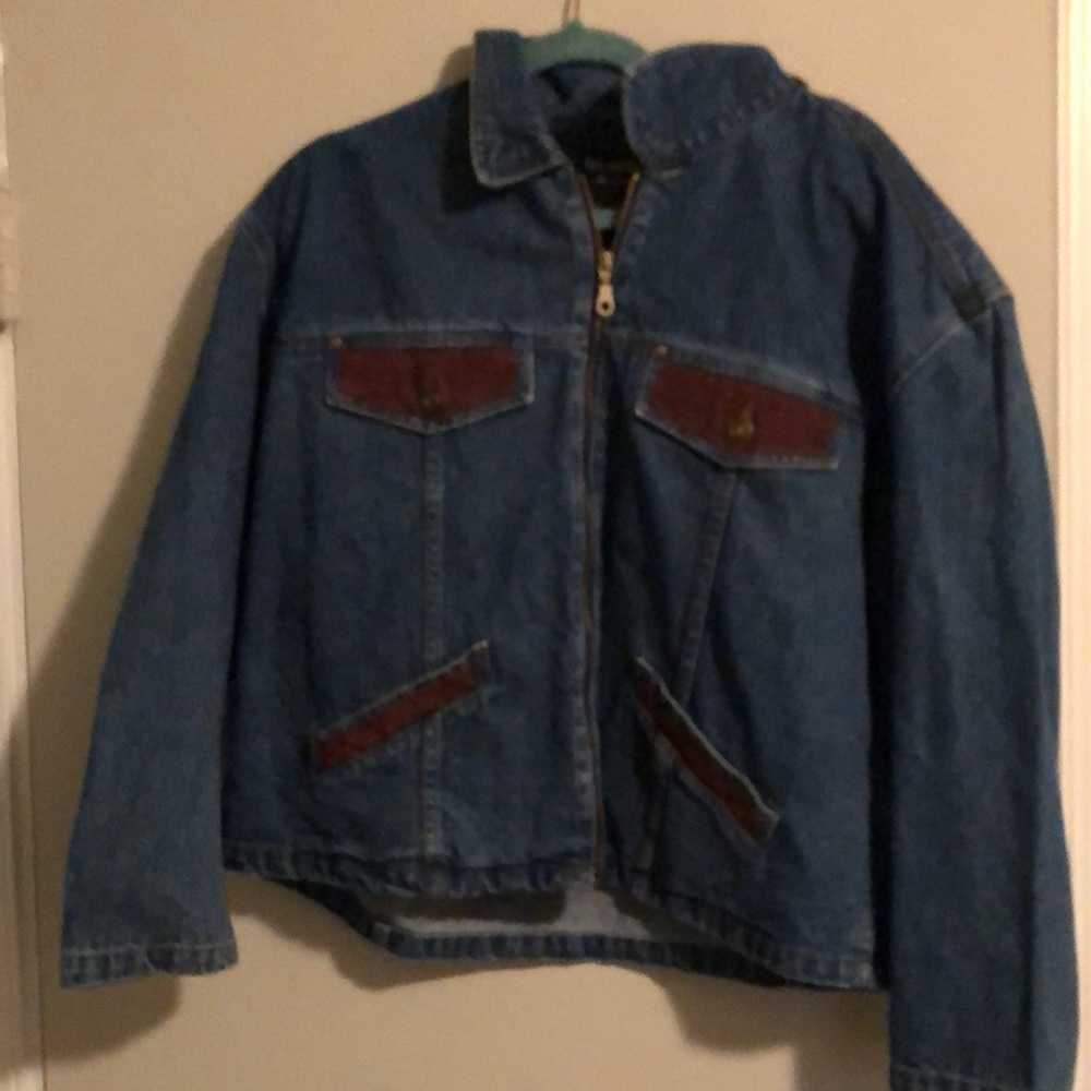 Virginia Tech Hokies Customized Jean Jacket